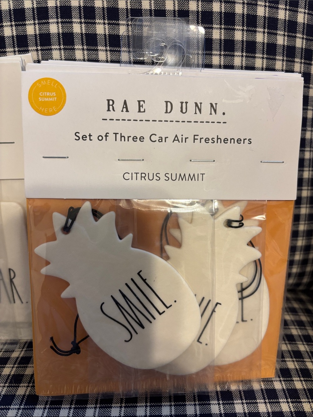 Rae Dunn Car Air Freshener Packs (3) - Picture 6 of 7